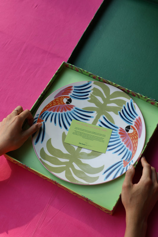 Mayka Serving Plate Kinsuki