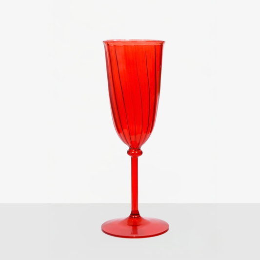 Red Gratitude Glasses (Of 6) Kinsuki