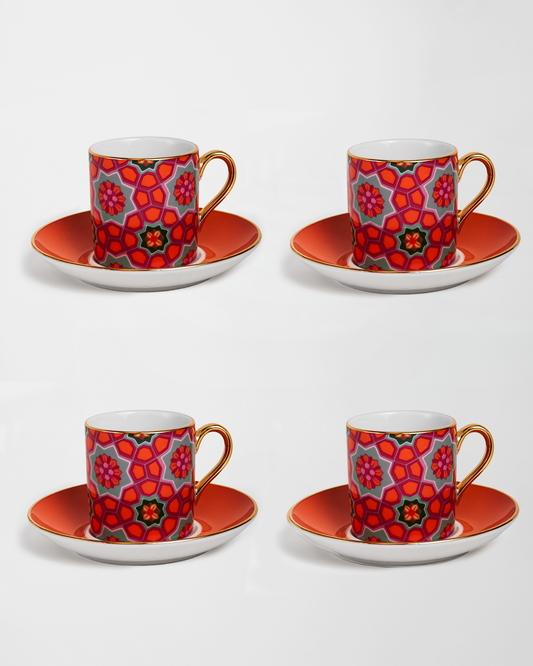 Sunset Espresso Set of 4 Kinsuki